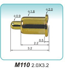 probe M110 2.0x3.2 pogopin factory Connector Vendor