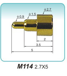 Charging probe M114 2.7X5 pogopin factory probe price