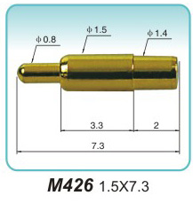  pogo pin connector M4261.5×7.3pogopin factory Data line spring needle Manufacturer