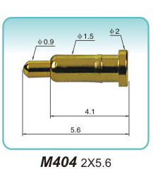 pogo pin for moilble phone M404 2x5.6 1 pin pogopin factory
