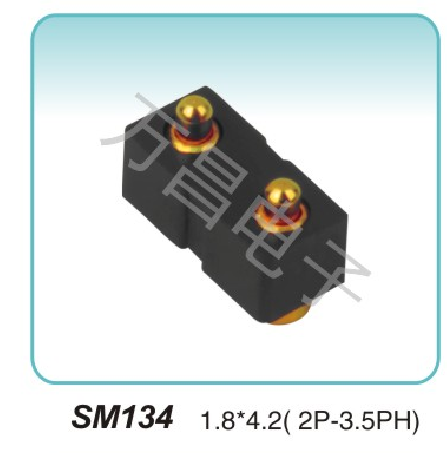 SM134 1.8x4.2(2P-3.5PH)pogopin pogopin connector Thimble connector magnetic pogo pin connector