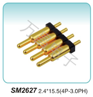 SM2627 2.4x15.5(4P-3.0PH)pogopin pogopin connector Thimble connector magnetic pogo pin connector