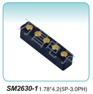 SM2630-1 1.78x4.2(5P-3.0PH)pogopin pogopin connector Thimble connector magnetic pogo pin connector