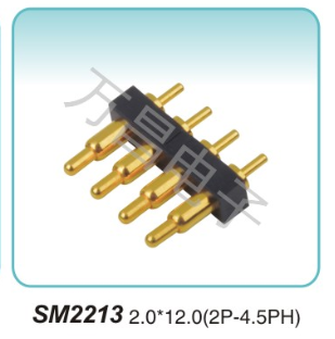 SM2213 2.0x12.0(2P-4.5PH)pogopin pogopin connector Thimble connector magnetic pogo pin connector