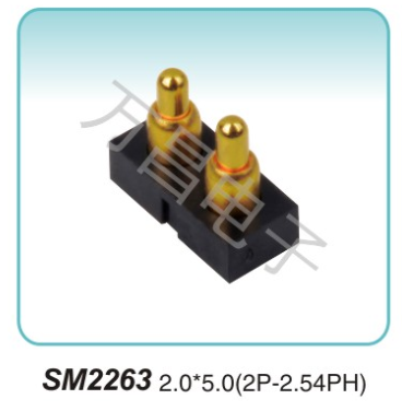 SM2263 2.0x5.0(2P-2.54PH)pogopin pogopin connector Thimble connector magnetic pogo pin connector