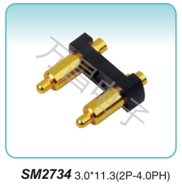 SM2734 3.0x11.3(2P-4.0PH)pogopin pogopin connector Thimble connector magnetic pogo pin connector