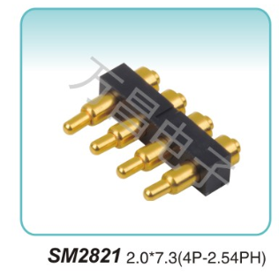 SM2821 2.0x7.3(4P-2.54PH)pogopin pogopin connector Thimble connector magnetic pogo pin connector
