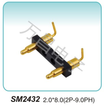 SM2432 1.8x9.75(2P-2.0PH)pogopin pogopin connector Thimble connector magnetic pogo pin connector
