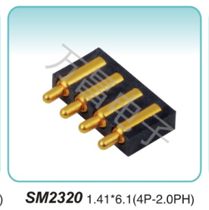 SM2320 1.41x6.1(4P-2.0PH)pogopin pogopin connector Thimble connector magnetic pogo pin connector