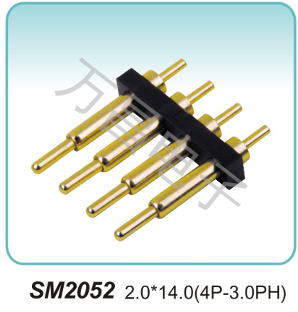 SM2052 2.0x14.0(4P-3.0PH)pogopin pogopin connector Thimble connector magnetic pogo pin connector