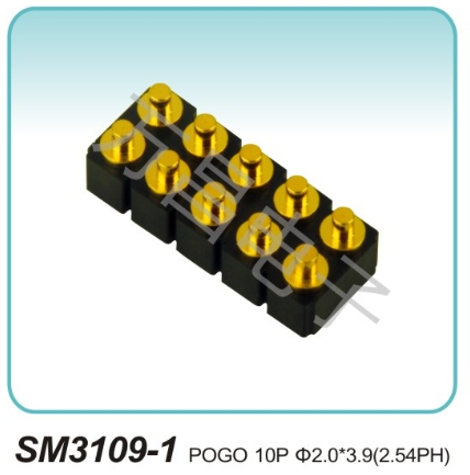 SM3109-1pogopin pogopin connector Thimble connector magnetic pogo pin connector