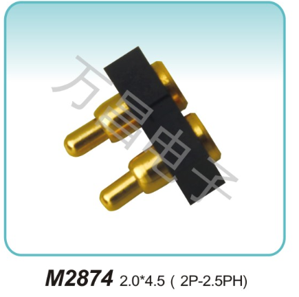 SM2874 2.0x4.5(2P-2.5PH)pogopin pogopin connector Thimble connector magnetic pogo pin connector