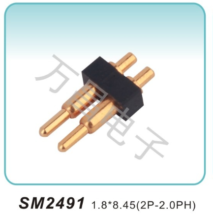 SM2491 1.8x8.45(2P-2.0PH)pogopin pogopin connector Thimble connector magnetic pogo pin connector