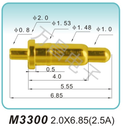 M3300 2.0X6.85(2.5A)level electrode company