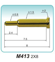 Electronic connector  M413 2x8