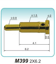 Spring probe M399 2x6.2