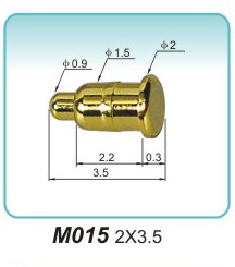 POGO PIN M015 2x3.5pogo pin connector Merchant