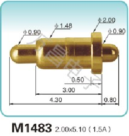 M1483 2.00x5.10(1.5A)nucleic acid probe Processing