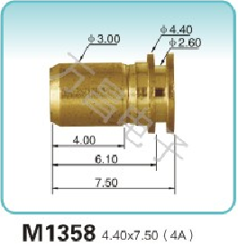 M1358 4.40x7.50(4A)battery electrode price