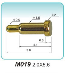 Spring contact pin M019 2.0x5.6