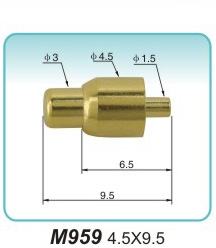 Charger pogo pin Through Hole Pogo Pin Direct sales