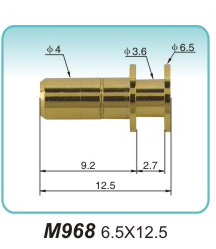 Electrode with E-Cigarette M968 6.5X12.5blunt probe Production