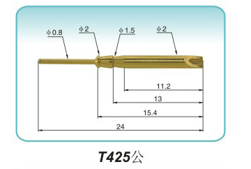 Pin type T425pogopin pogopin connector Thimble connector magnetic pogo pin connector