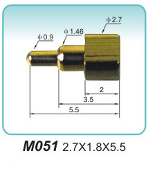 Shaped Probe M051 2.7X1.8X5.5