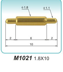 Double-ended spring thimble M1021 1.8X10pogo connector factory
