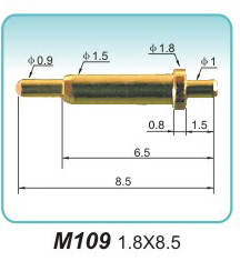 Pogo Pin  M1091.8x8.5Non-standard Pogo Pin price