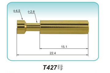 Pin type 7427pogopin pogopin connector Thimble connector magnetic pogo pin connector