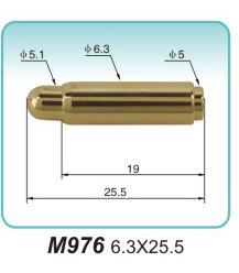 High current contact pin M976 6.3X25.5pogo pin Direct sales