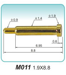 Product application of micro current pogopin connector