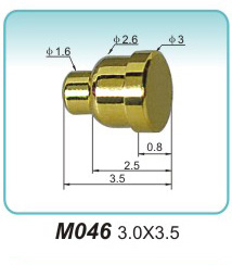 Ground spring thimble M046 3.0X3.5