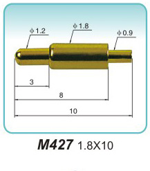 Spring probe M427 1.8x10