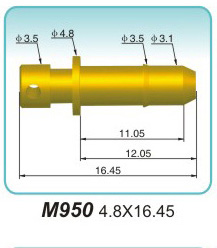 Elastic electrode M950 4.8X16.45Connector company
