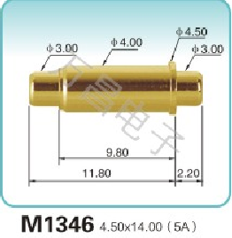 M1346 4.50x14.00(5A)padlock probes factory