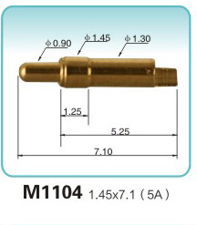 M1104 1.45x7.1 (5A)gold electrode factory