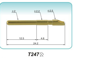 Pin type T247pogopin pogopin connector Thimble connector magnetic pogo pin connector