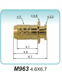Spring electrode M963 4.6X6.7  blunt probe Wholesale
