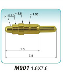 High current contact pin M901 1.8X7.8