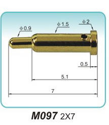 Spring probe M097 2x7