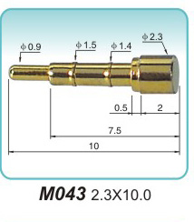 Ground spring thimble M043 2.3X10.0.