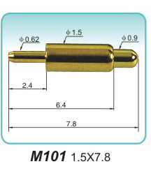 Spring probe M1011.5x7.8