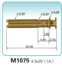 Electrode with E-Cigarette M1075 4.5x20(1A)Connector Production