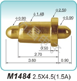 M1484 2.5x4.5(1.5A)metal electrode company