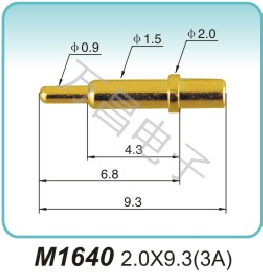 M1640 2.0X9.3(3A)Electronic connector Wholesale