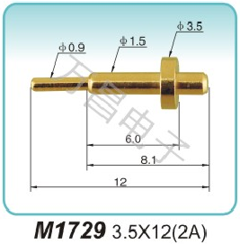 M1729 3.5X12(2A)Electronic Cigarette Pogo Pin Production