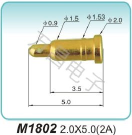 M1802 2.0X5.0(2A)blunt probe company