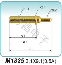 M1825 2.1X9.1(0.5A)gold electrode price